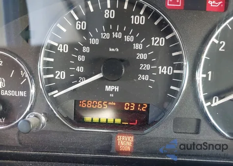 2001 BMW Z3 2.5I from USA, damaged, VIN WBACN33451LK48188